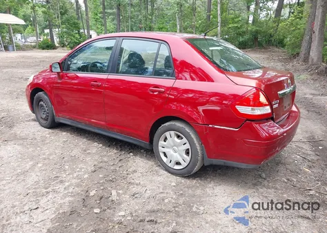2010 Nissan Versa 1.8S из США, поврежденный, VIN 3N1BC1AP3AL458043
